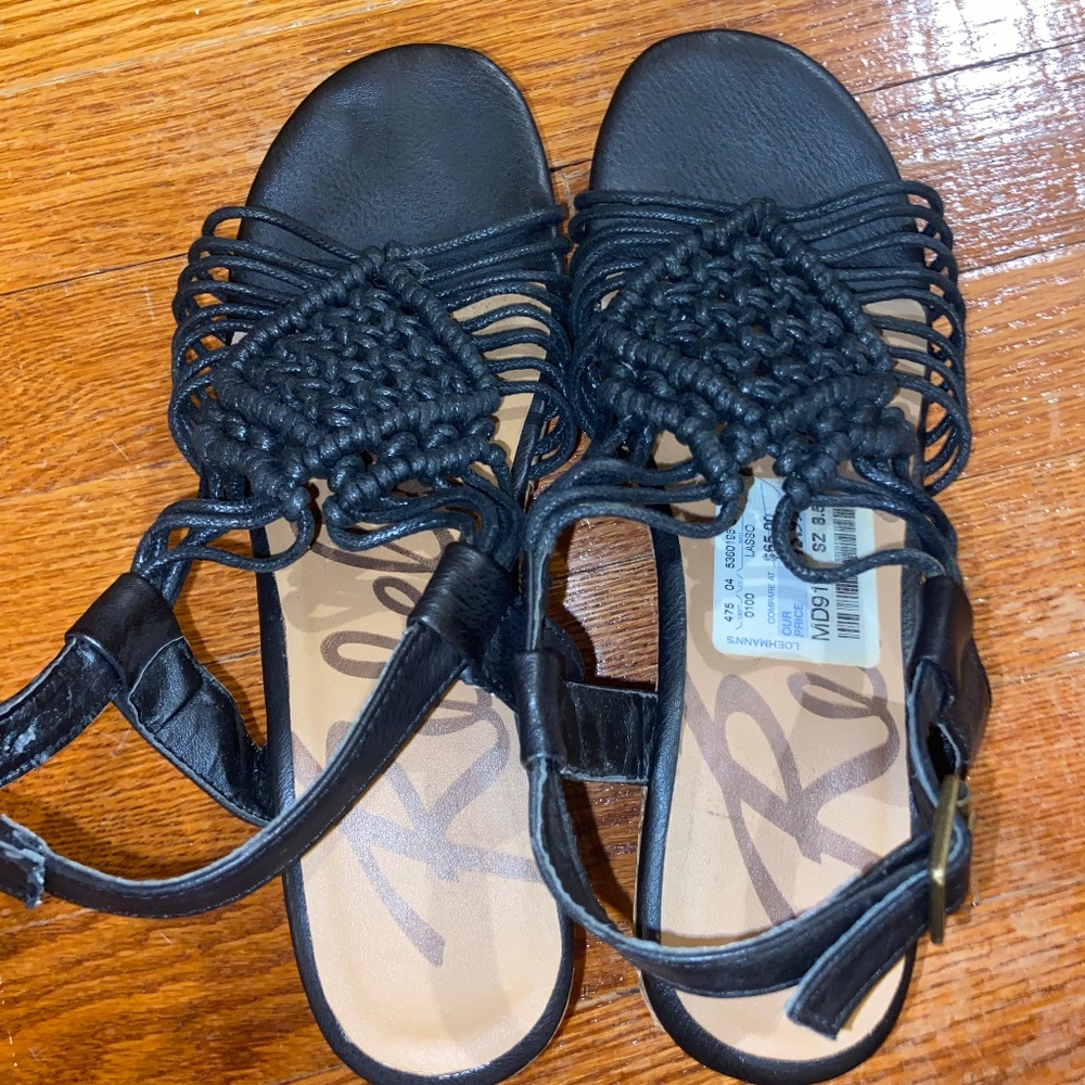 Black sandals